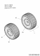 Ersatzteile MTD Rasentraktor Yard Machines 38 Typ: 13A1762F329 (2012) Räder vorne 15x6 bis 01.11.2012
