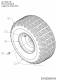 Ersatzteile MTD Rasentraktor 17.5/42 Typ: 13AN775S308 (2016) Räder hinten 20x8 ab 18.02.016
