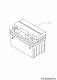 Ersatzteile MTD Rasentraktor Mnirider 76 RDHE Typ: 13B721SD600 (2021) Batterie