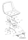 Cub Cadet Ersatzteile Rasentraktoren CC 1024 RD-J 13CI51AJ603 (2010) Sitzträger