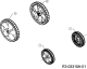Ersatzteile MTD Benzin Rasenmäher mit Antrieb SP 53 GHW Typ: 12A-568E678 (2007) Räder