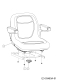 Cub Cadet Ersatzteile Zero Turn Z-Force S 60 17BSDGHD010 (2018) Sitz