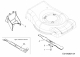 Ersatzteile Fleurelle Motormäher mit Antrieb BMH 53 ROHV Typ: 12A-85MF619 (2008) Messer, Mulchstopfen