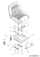 Cub Cadet Ersatzteile Zero Turn All Rounder 1050 17AI9BKP603 (2010) Sitzträger