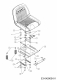 Cub Cadet Ersatzteile Zero Turn All Rounder 1050 17AH9BKP603 (2009) Sitzträger