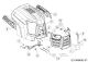 Cub Cadet Ersatzteile Rasentraktoren CC 1022 KHT 13HF93AT603 (2014) Motorhaube A-Style