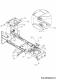 Ersatzteile MTD Rasentraktor LE 160/92 H Typ: 13HT71KE676 (2014) Rahmen