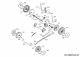 Ersatzteile WOLF-Garten Benzin Rasenmäher mit Antrieb 2.46 BA Typ: 4605008 Serie K (2010) Höhenverstellung, Räder