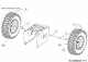 Ersatzteile Yard-Man Schneefräsen YM 66 M-W Typ: 31AY54LS643 (2011) Räder 16x4.8x8