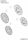 Ersatzteile MTD Benzin Rasenmäher mit Antrieb Smart 46 SPB Typ: 12B-TA5B600 (2017) Radkappen ab 20.02.2017