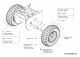 Ersatzteile MTD Schneefräse 63 BD Typ: 31A-63BD700 (2012) Räder 13x4x6