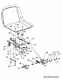 Ersatzteile Craftsman Rasentraktoren LT 2000 Typ: 13AJ77SG699 (2011) Sitzträger