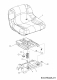Ersatzteile WOLF-Garten Rasentraktor Scooter Pro Typ: 13A226ED650 (2012) Sitz, Sitzträger