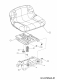 Ersatzteile MTD Rasentraktor Minirider 76 SD Typ: 13A226JD600 (2012) Sitz, Sitzträger