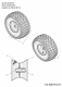 Ersatzteile MTD Rasentraktor Smart RN 145 Typ: 13AM765N600 (2013) Räder vorne 15x6 ab 04.02.2013