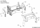 Ersatzteile MTD Benzin Rasenmäher mit Antrieb Advance 53 SPKVHW Typ: 12BKPN7D600 (2019) Abdeckung hinten, Holmbraketten (6)
