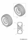 Ersatzteile MTD Rasentraktor 117/20 Typ: 13AT77KT308 (2013) Räder vorne 15x6