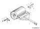 Ersatzteile Zubehör Garten- und Rasentraktoren Rasenwalze 45-0216 (190-523-000) Typ: 190-523-000 (1999) Grundgerät