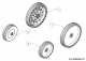 Ersatzteile MTD Benzin Rasenmäher mit Antrieb Optima 53 SPBHWIS Typ: 12AEPH7E600 (2016) Räder