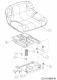 Ersatzteile MTD Rasentraktor Micro Rider Typ: 13AA26JC308 (2018) Sitz, Sitzträger