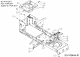 Ersatzteile MTD Rasentraktor DL 960 T Typ: 13H276KF677 (2017) Rahmen
