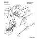 Ersatzteile MTD Schneefräse 611 D Typ: 31A-6ACD678 (2005) Holm, Kurbel