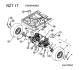 Cub Cadet Ersatzteile Zero Turn RZT 17 17BA5A4G603 (2005) Fahrantrieb, Räder