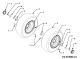 Cub Cadet Ersatzteile Gartentraktoren HDS 3235 14A-672-603 (2002) Räder vorne 16x7.5