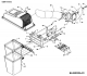 Ersatzteile Zubehör Garten- und Rasentraktoren Grasfangeinrichtung für 600 Serie (RT-99) mit Mähwerk H (46"/117cm) Typ: OEM-190-602 (2002) Grundgerät