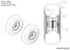 Cub Cadet Ersatzteile Rasentraktoren CC 1022 13AF11CG603 (2008) Räder vorne 15x6 ab 02.11.2007