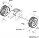 Cub Cadet Ersatzteile Schneefräsen 933 SWE 31AY95KV603 (2012) Räder