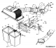 Ersatzteile Zubehör Garten- und Rasentraktoren Grasfangeinrichtung für 400 Serie Typ: 196-180A678 (2007) Grundgerät