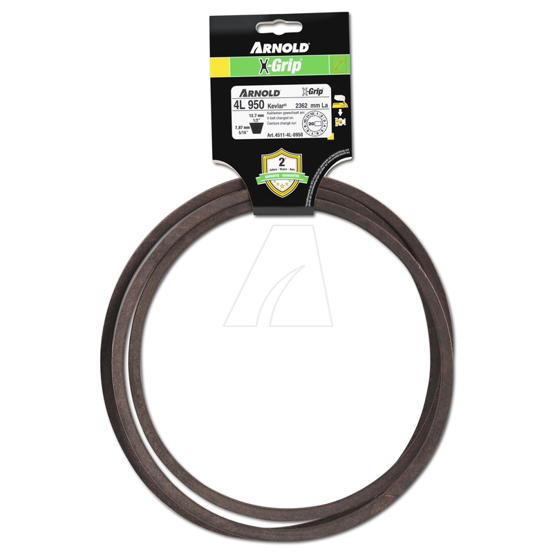 Produktbild von Machermann Keilriemen 12,7 X 2413 Mm – AL 4L-950, Für Kupplung & Antrieb, Made In Germany