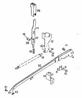 Ersatzteile WOLF-Garten Benzin Rasenmäher mit Antrieb 2.42 TA Typ: 4765880 Serie C  (1996) Höhenverstellung 