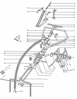 Ersatzteile WOLF-Garten Elektro Rasenmäher mit Antrieb 4.46 EA Typ: 6902000 Serie A  (1996) Holm 