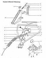 Ersatzteile WOLF-Garten Benzin Rasenmäher ohne Antrieb 4.46 B Typ: 6905580 Serie A  (1996) Bowdenzug, Elektroteile 