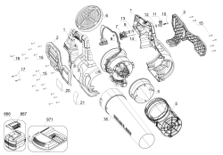 DEWALT Ersatzteile DCBL772X1 Typ: 10 QUCA