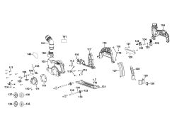 DEWALT Ersatzteile KLEINER WINKELSCHLEIFER DWE46106 Typ: 1 QS