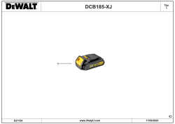 DEWALT Ersatzteile BATTERIE DCB185 Typ: 1 XJ