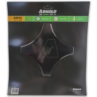 Arnold Ersatzteil 20 cm Freischneidermesser, 4 Schneiden - Bohrung 25,4 mm einfach online kaufen.