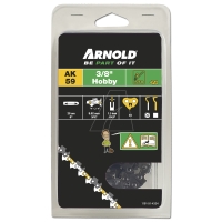 Arnold Ersatzteil Sägekette 3/8"" LP, 1,1 mm, 34TG, mit Sicherheitstreibglied, Halbmeißel einfach online kaufen.