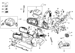 DEWALT Ersatzteile WINKELTRENNSCHLEIFER DCS690 Typ: 1 QW