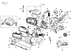 DEWALT Ersatzteile DCS690B Typ: 1 QU