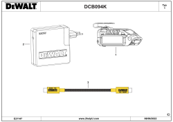 DEWALT Ersatzteile LADEGERAET DCB094K Typ: 1 QW