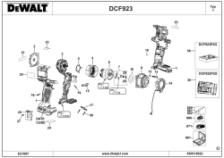 DEWALT Ersatzteile SCHLAGSCHRAUBENSCHL. DCF923P2G Typ: 1 QW