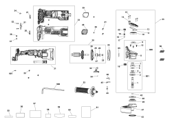 DEWALT Ersatzteile WINKELSCHLEIFER DCG410VSB Typ: 1 QU