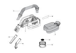 DEWALT Ersatzteile STAUBSAUGER DCV517N Typ: 10 XJ