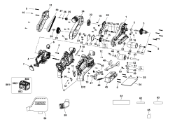 DEWALT Ersatzteile BANDSCHLEIFER DCW220NT Typ: 1 XJ