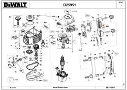 DEWALT Ersatzteile MEISSELHAMMER D25951K Typ: 1 QS