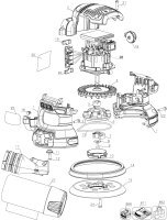 DEWALT Ersatzteile EKZENT.SCHLEIFER DCW210 Typ: 10 XJ